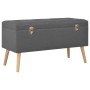 Storage stools 3 pieces dark gray fabric by vidaXL, Benches for halls and storage - Ref: Foro24-247526, Price: 137,99 €, Disc...