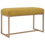 Bench 80 cm mustard velvet by vidaXL, Benches for halls and storage - Ref: Foro24-247556, Price: 87,97 €, Discount: %