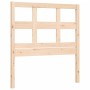 Estructura de cama con cabecero madera maciza 90x200 cm de vidaXL, Camas y somieres - Ref: Foro24-3192996, Precio: 92,24 €, D...