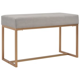 Bench 80 cm gray velvet by vidaXL, Benches for halls and storage - Ref: Foro24-247558, Price: 87,97 €, Discount: %