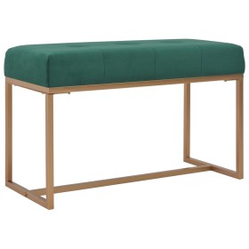 Bank 80 cm green velvet by vidaXL, Benches for halls and storage - Ref: Foro24-247555, Price: 87,97 €, Discount: %