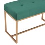 Bank 80 cm green velvet by vidaXL, Benches for halls and storage - Ref: Foro24-247555, Price: 87,97 €, Discount: %