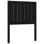 Single bed frame with black solid wood headboard by vidaXL, Beds and slatted bases - Ref: Foro24-3192910, Price: 113,70 €, Di...