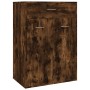 Smoked oak plywood shoe cabinet 60x35x84 cm by vidaXL, Shoe racks and shoe organizers - Ref: Foro24-815417, Price: 81,90 €, D...