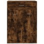 Smoked oak plywood shoe cabinet 60x35x84 cm by vidaXL, Shoe racks and shoe organizers - Ref: Foro24-815417, Price: 81,90 €, D...