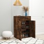 Smoked oak plywood shoe cabinet 60x35x84 cm by vidaXL, Shoe racks and shoe organizers - Ref: Foro24-815417, Price: 81,90 €, D...