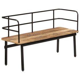 Solid mango wood bench 120x40x70 cm by vidaXL, Benches for halls and storage - Ref: Foro24-247807, Price: 171,86 €, Discount: %