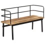 Solid mango wood bench 120x40x70 cm by vidaXL, Benches for halls and storage - Ref: Foro24-247807, Price: 169,99 €, Discount: %