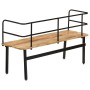 Solid mango wood bench 120x40x70 cm by vidaXL, Benches for halls and storage - Ref: Foro24-247807, Price: 169,99 €, Discount: %