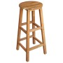 Kitchen stools 2 units solid acacia wood by vidaXL, Garden chairs - Ref: Foro24-44129, Price: 85,51 €, Discount: %