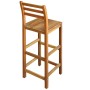 Kitchen stools 2 units solid acacia wood by vidaXL, Garden chairs - Ref: Foro24-44130, Price: 122,99 €, Discount: %