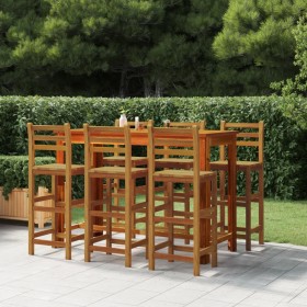 Kitchen bar stools 6 units solid acacia wood by vidaXL, Garden chairs - Ref: Foro24-3115987, Price: 346,02 €, Discount: %