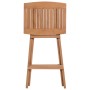 Folding kitchen stools 2 units solid teak wood by vidaXL, Garden chairs - Ref: Foro24-44727, Price: 169,90 €, Discount: %