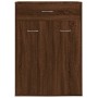 Oak brown plywood shoe cabinet 60x35x84 cm by vidaXL, Shoe racks and shoe organizers - Ref: Foro24-815419, Price: 105,09 €, D...