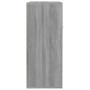 Sonoma gray plywood shoe cabinet 60x35x84 cm by vidaXL, Shoe racks and shoe organizers - Ref: Foro24-815418, Price: 93,38 €, ...