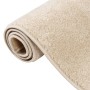 Alfombra de pelo corto beige 120x170 cm de vidaXL, Alfombras - Ref: Foro24-340331, Precio: 44,84 €, Descuento: %