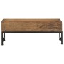 Recycled solid wood bench 120 cm by vidaXL, Benches for halls and storage - Ref: Foro24-282886, Price: 183,32 €, Discount: %