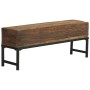 Recycled solid wood bench 120 cm by vidaXL, Benches for halls and storage - Ref: Foro24-282886, Price: 183,32 €, Discount: %