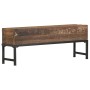 Recycled solid wood bench 120 cm by vidaXL, Benches for halls and storage - Ref: Foro24-282886, Price: 183,32 €, Discount: %