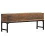 Recycled solid wood bench 120 cm by vidaXL, Benches for halls and storage - Ref: Foro24-282886, Price: 183,32 €, Discount: %