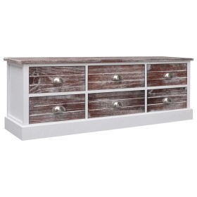 Braune Holzeingangsbank 115x30x40 cm von vidaXL, Bänke für Hallen und Lager - Ref: Foro24-284124, Preis: 178,99 €, Rabatt: %