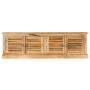 Solid mango wood storage bench 128 cm by vidaXL, Benches for halls and storage - Ref: Foro24-286316, Price: 276,36 €, Discoun...