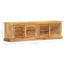 Solid mango wood storage bench 128 cm by vidaXL, Benches for halls and storage - Ref: Foro24-286316, Price: 276,36 €, Discoun...