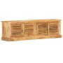 Solid mango wood storage bench 128 cm by vidaXL, Benches for halls and storage - Ref: Foro24-286316, Price: 276,36 €, Discoun...