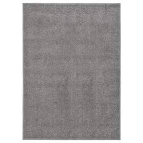 Grauer Kurzflorteppich 120x170 cm von vidaXL, Teppiche - Ref: Foro24-340315, Preis: 43,46 €, Rabatt: %