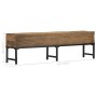 Recycled solid wood bench 160 cm by vidaXL, Benches for halls and storage - Ref: Foro24-282887, Price: 193,00 €, Discount: %