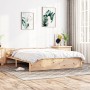 Estructura de cama King Size madera maciza 150x200 cm de vidaXL, Camas y somieres - Ref: Foro24-832946, Precio: 177,40 €, Des...