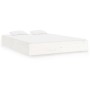 Estructura de cama madera maciza blanca 120x200 cm de vidaXL, Camas y somieres - Ref: Foro24-832992, Precio: 164,15 €, Descue...