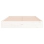 Estructura de cama madera maciza blanca 120x200 cm de vidaXL, Camas y somieres - Ref: Foro24-832992, Precio: 164,15 €, Descue...