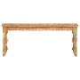 Recycled solid wood bench 110x35x45 cm by vidaXL, Benches for halls and storage - Ref: Foro24-286485, Price: 131,09 €, Discou...