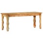 Recycled solid wood bench 110x35x45 cm by vidaXL, Benches for halls and storage - Ref: Foro24-286485, Price: 131,09 €, Discou...