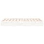 Estructura de cama madera maciza blanca 100x200 cm de vidaXL, Camas y somieres - Ref: Foro24-832997, Precio: 139,67 €, Descue...