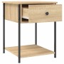 Nightstands 2 pcs engineered wood Sonoma oak 44x45x58 cm by vidaXL, Nightstands - Ref: Foro24-825846, Price: 70,11 €, Discoun...