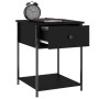 Nightstands 2 pcs engineered wood black 44x45x58 cm by vidaXL, Nightstands - Ref: Foro24-825844, Price: 72,35 €, Discount: %