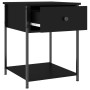 Nightstands 2 pcs engineered wood black 44x45x58 cm by vidaXL, Nightstands - Ref: Foro24-825844, Price: 72,35 €, Discount: %