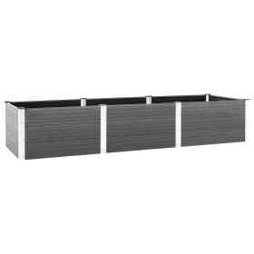 Gray WPC garden bed 300x100x54 cm by vidaXL, Pots and planters - Ref: Foro24-318101, Price: 360,86 €, Discount: %