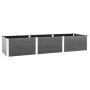 Gray WPC garden bed 300x100x54 cm by vidaXL, Pots and planters - Ref: Foro24-318101, Price: 346,99 €, Discount: %