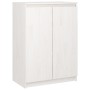 Armario auxiliar 3 unidades madera maciza de pino blanco de vidaXL, Aparadores - Ref: Foro24-3094813, Precio: 345,87 €, Descu...