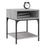 Mesita de noche 2 uds madera ingeniería gris Sonoma 40x41x50 cm de vidaXL, Mesitas de noche - Ref: Foro24-825880, Precio: 54,...