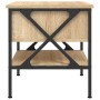 Sonoma oak engineered wood bedside table 40x42x45 cm by vidaXL, Nightstands - Ref: Foro24-825955, Price: 55,28 €, Discount: %