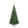 Árbol de Navidad artificial con luces y bolas verde 240 cm de vidaXL, Arboles de navidad - Ref: Foro24-3077491, Precio: 107,9...