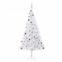 Árbol de Navidad artificial con luces y bolas 910 ramas 210 cm de vidaXL, Arboles de navidad - Ref: Foro24-3077495, Precio: 8...