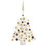 Pre-lit Christmas tree with lights and balls white 65 cm by vidaXL, Christmas trees - Ref: Foro24-3077544, Price: 65,88 €, Di...