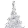 Beleuchteter Weihnachtsbaum mit Lichtern und Kugeln silber 240 cm von vidaXL, Weihnachtsbäume - Ref: Foro24-3077526, Preis: 1...