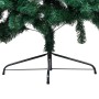 Halber Weihnachtsbaum mit Lichtern und grünen Kugeln 180 cm von vidaXL, Weihnachtsbäume - Ref: Foro24-3077651, Preis: 49,39 €...