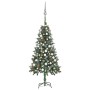 Beleuchteter Weihnachtsbaum mit Lichtern, Kugeln und Tannenzapfen 150 cm von vidaXL, Weihnachtsbäume - Ref: Foro24-3077895, P...